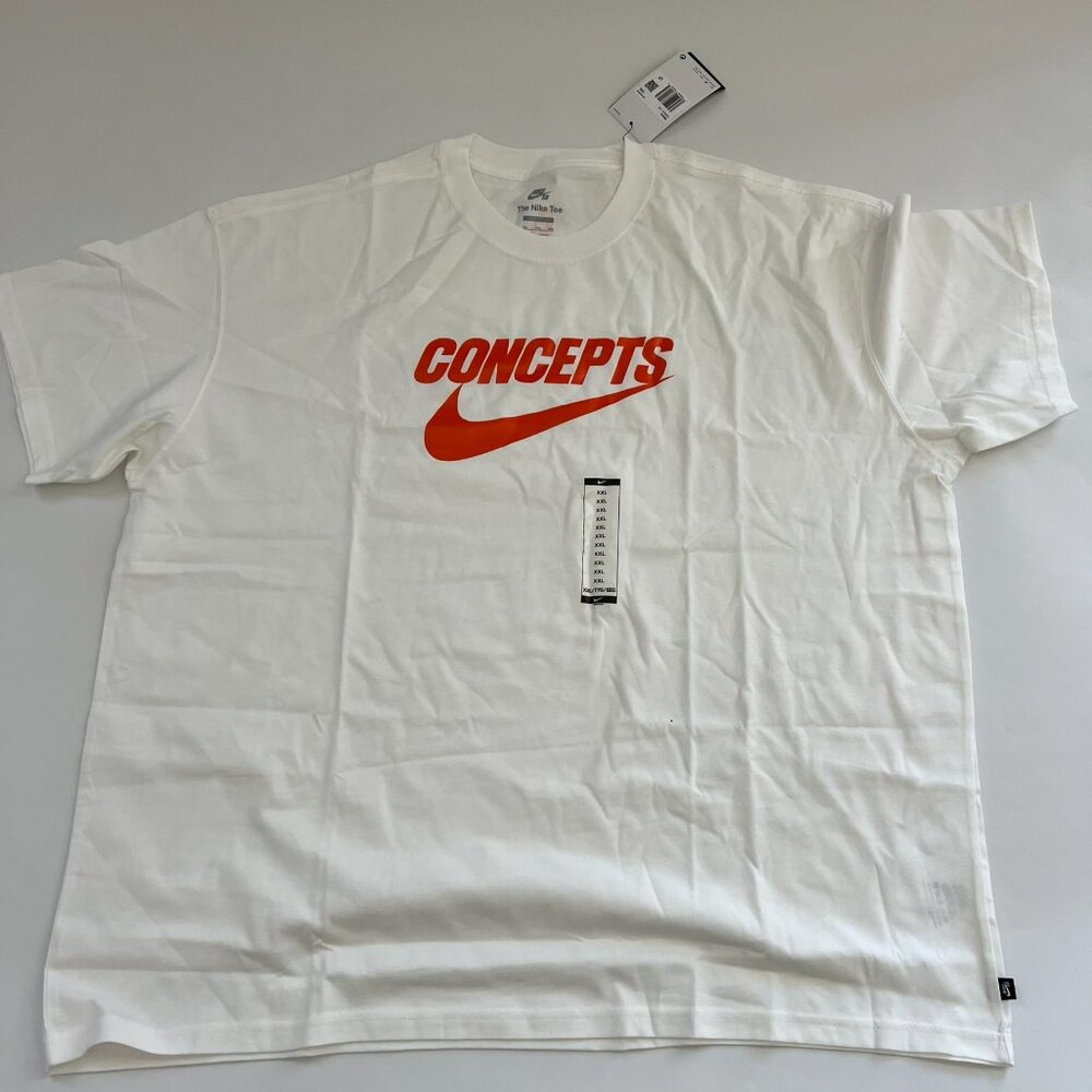 Nike SB x Concepts Tee White Size XXL DR0642-100